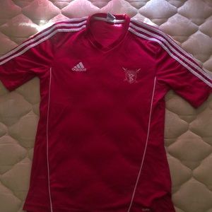 Adidas Bright Red Soccer Knights Jersey